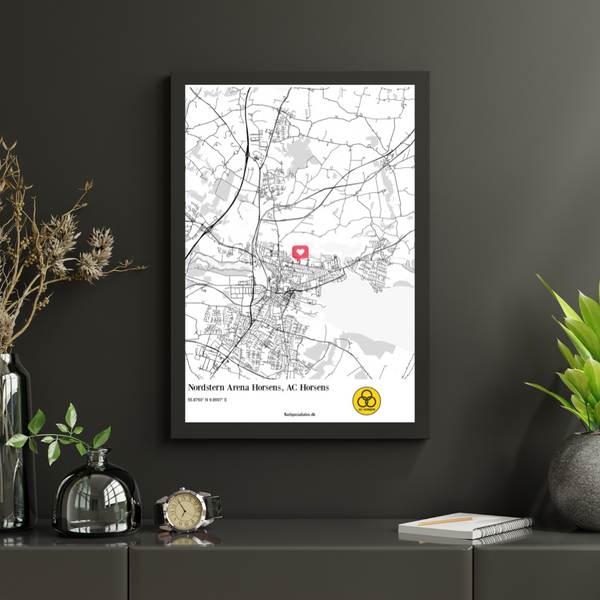 AC Horsens Stadion - Plakat