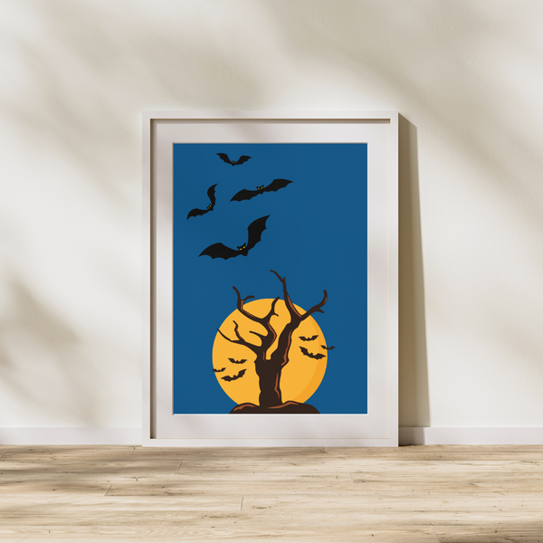 Halloween Træ -  Plakat