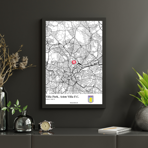 Aston Villa Stadion - Plakat