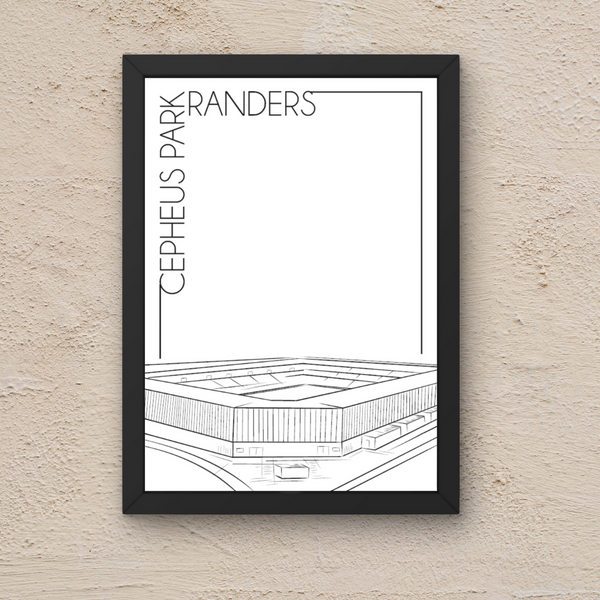 Cepheus Park Randers - Håndtegnet Plakat