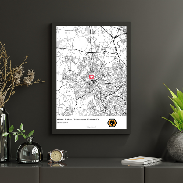 Wolverhampton Stadion - Plakat
