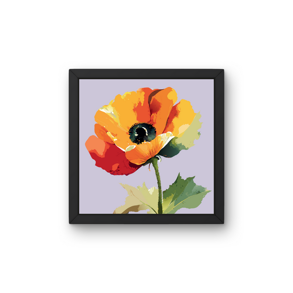 Valmue - Plakat inkl. Ramme