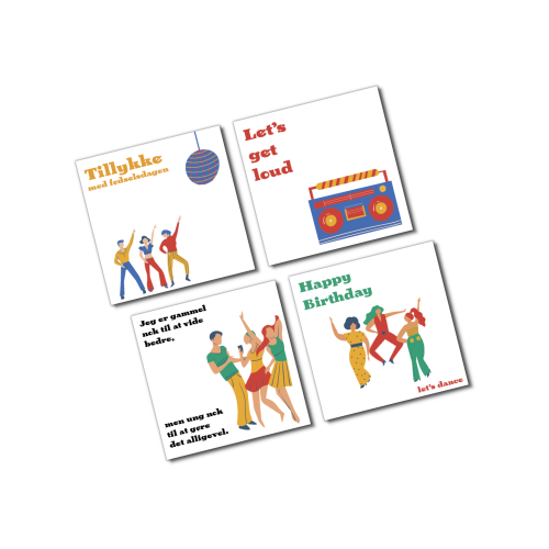 Celebration - Kortpakke No1 (4stk)