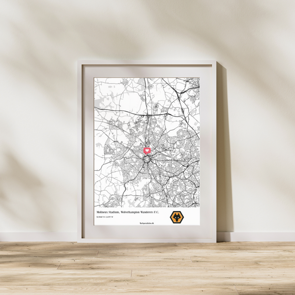 Wolverhampton Stadion - Plakat