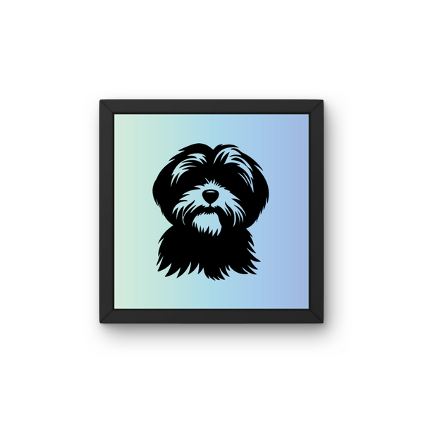 Hund No 7 - Plakat inkl. Ramme