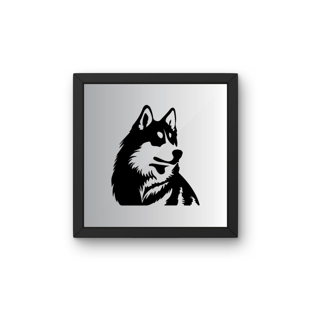 Hund No 3 - Plakat inkl. Ramme