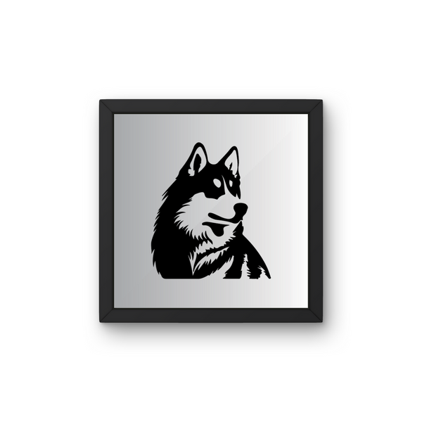 Hund No 3 - Plakat inkl. Ramme