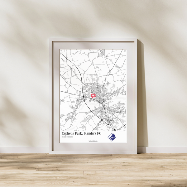 Randers FC Stadion - Plakat