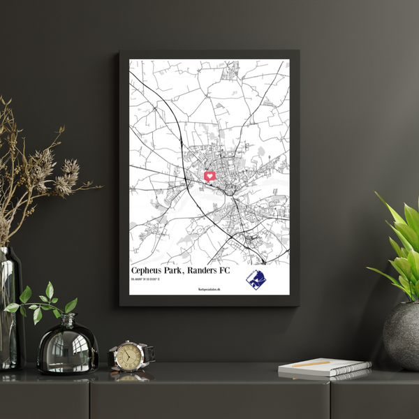 Randers FC Stadion - Plakat