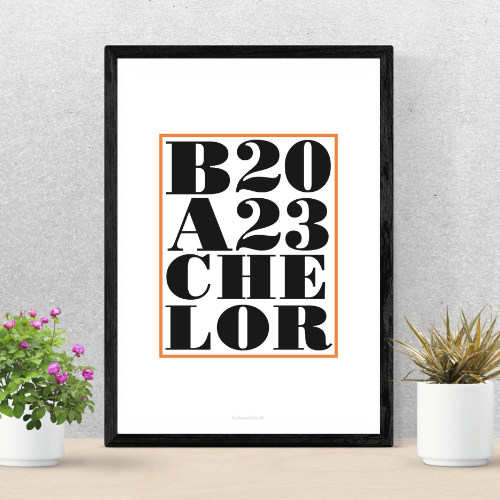 Orange Bachelor 2023 -  Plakat