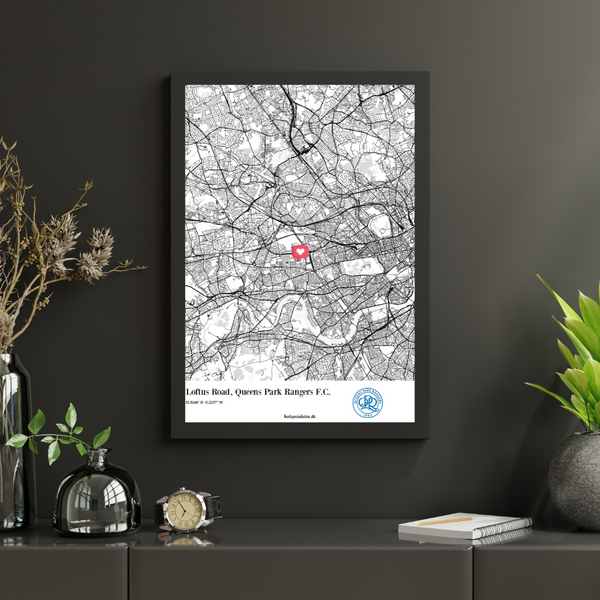 Queens Park Rangers Stadion - Plakat