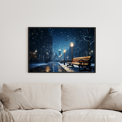 Winter in New York - Plakat