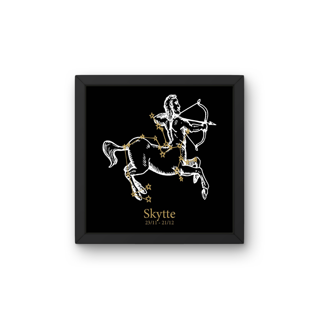 Stjernetegnet Skytten - Plakat inkl. Ramme
