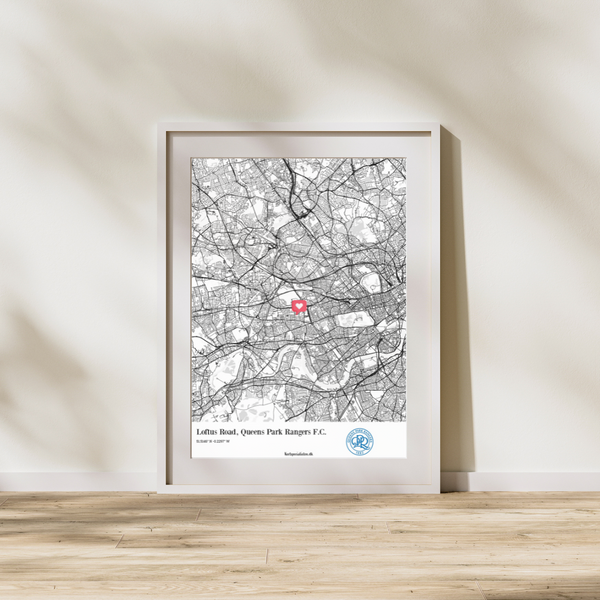 Queens Park Rangers Stadion - Plakat