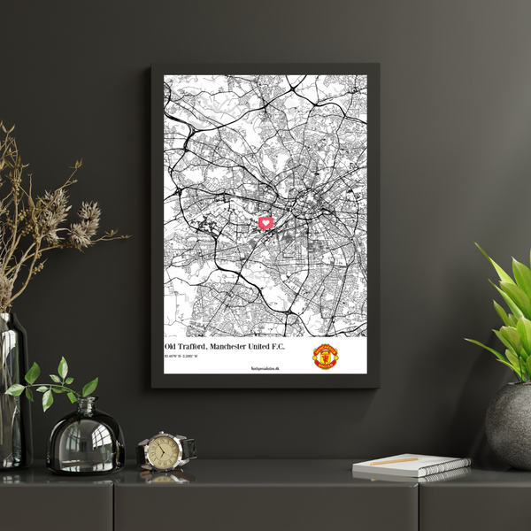 Manchester United Stadion - Plakat