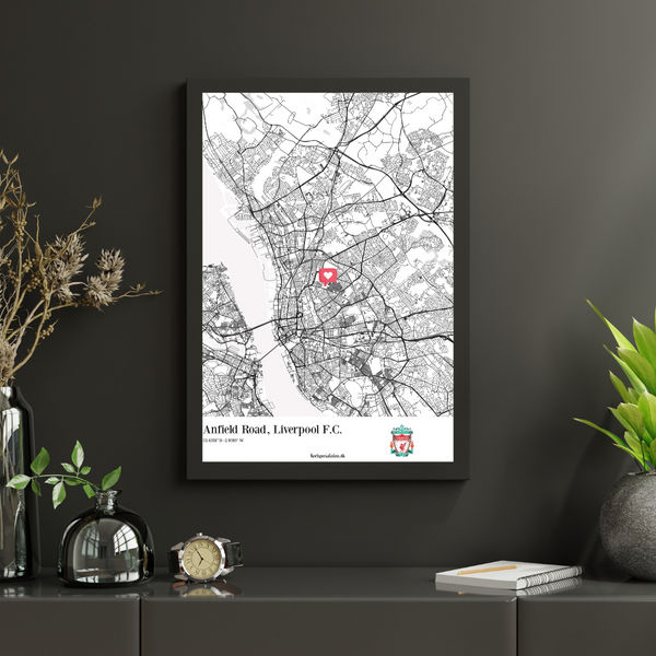 Liverpool Stadion - Plakat