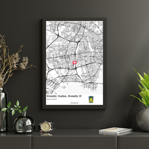 Brøndby Stadion - Plakat