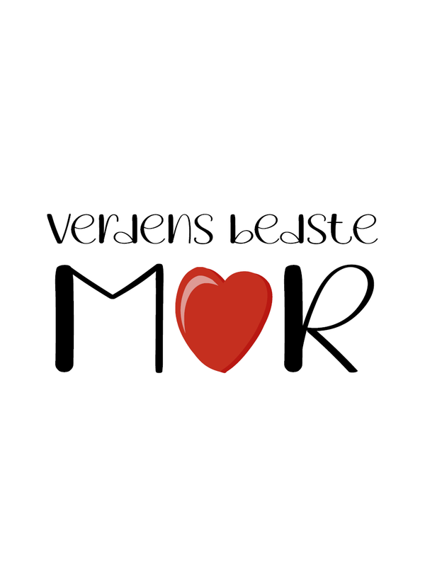 Verdens Bedste Mor (Minikort)