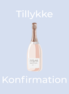 Konfirmationskort - Bobler (Minikort)