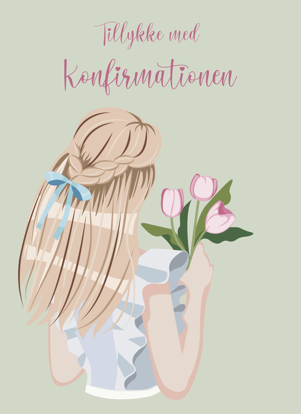 Tillykke med Konfirmationen (Minikort)