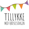 Tillykke med Fødselsdagen - Vimpler (Minikort)