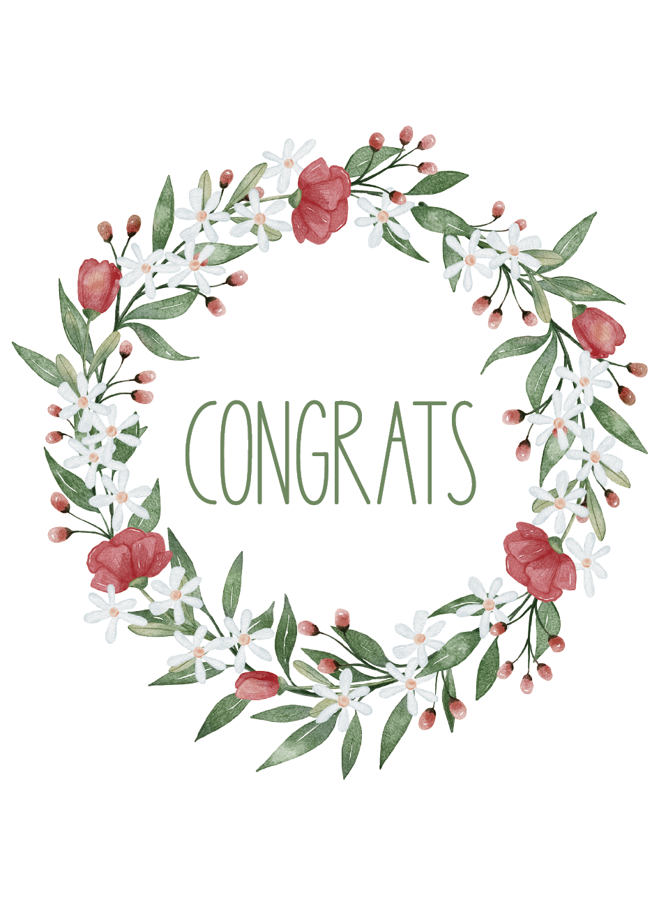 Congrats - Minikort