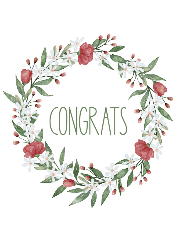Congrats - Minikort
