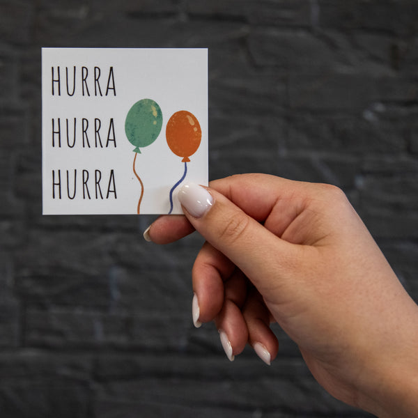 Hurra Hurra Hurra (Minikort)