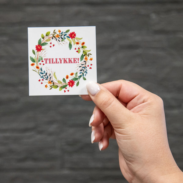 Tillykke No2 (Minikort)