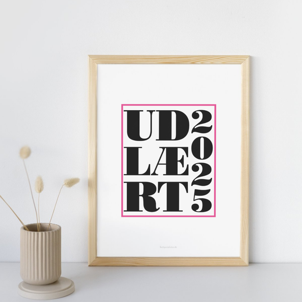 Pink Udlært 2025 -  Plakat