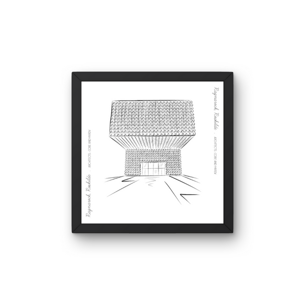 Ragnarock, Roskilde  - Plakat inkl. Ramme