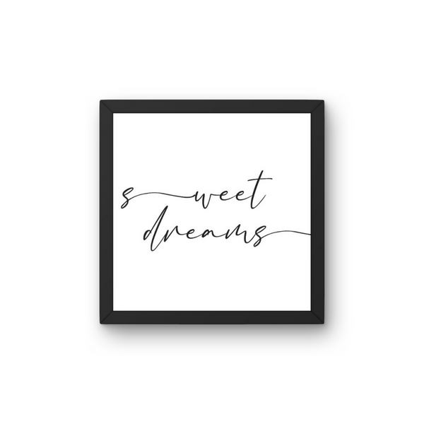 Sweet Dreams - Plakat inkl. Ramme