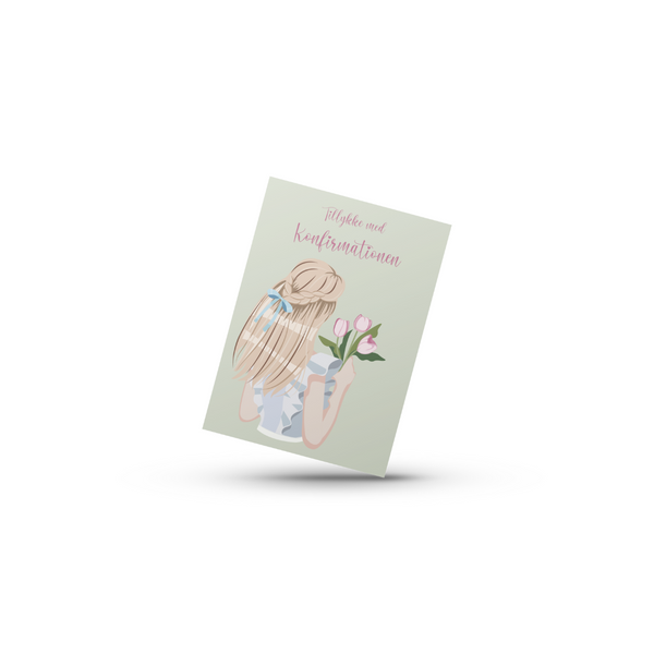 Tillykke med Konfirmationen (Minikort)