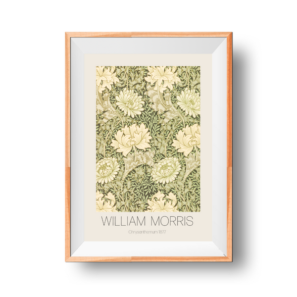 William Morris - Chrysanthemum  (Plakat)