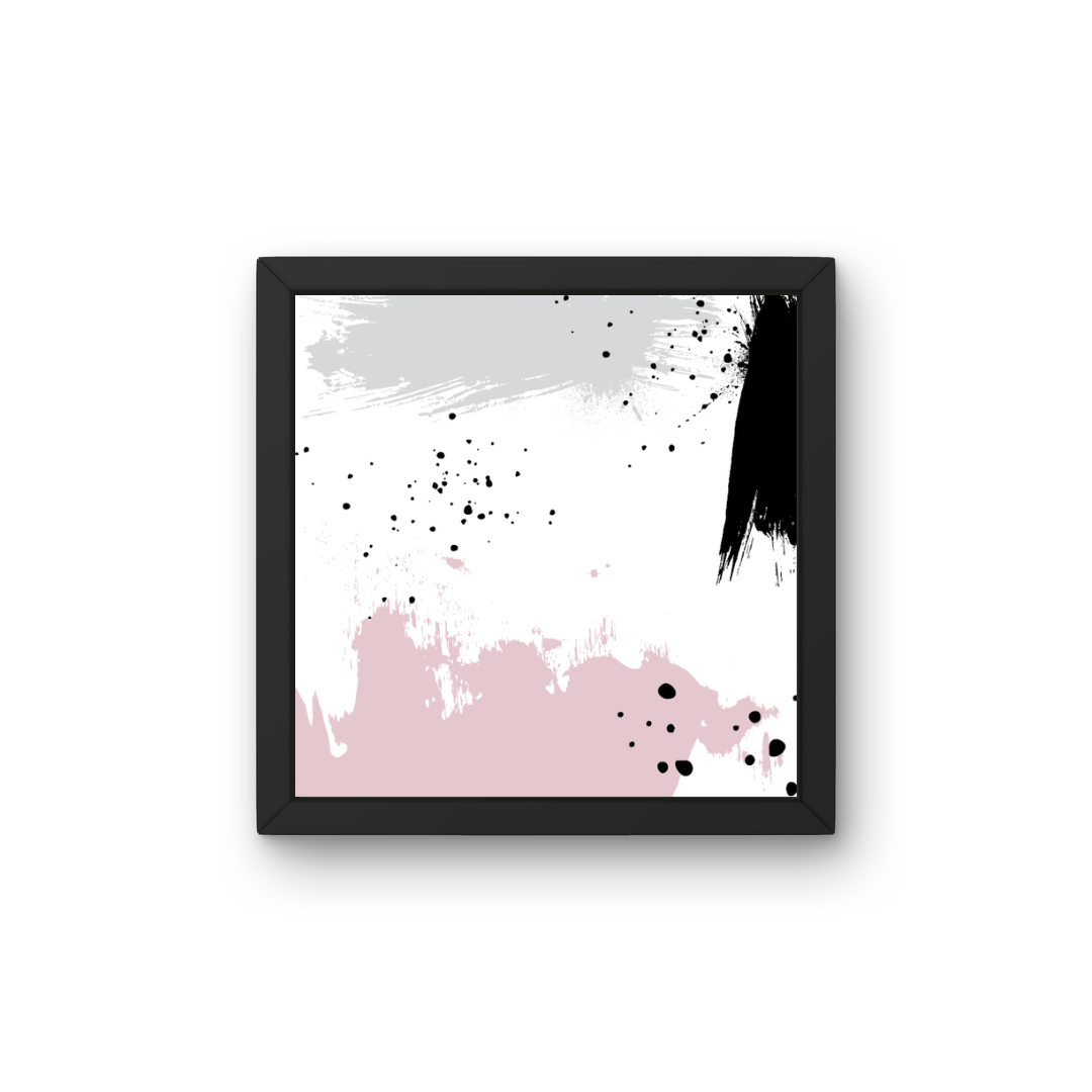 Abstrakt No. 3 - Plakat inkl. Ramme