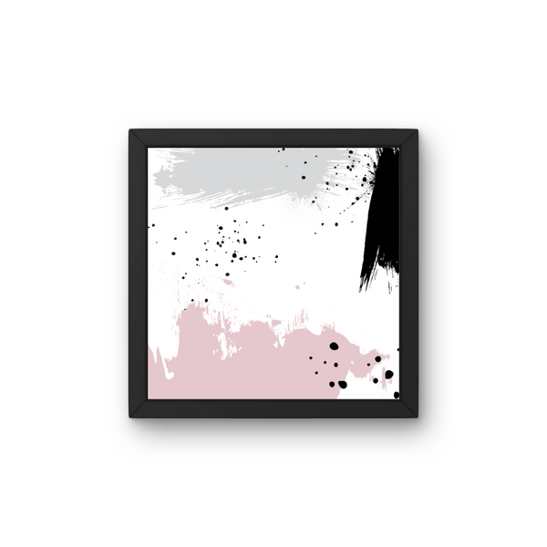 Abstrakt No. 3 - Plakat inkl. Ramme