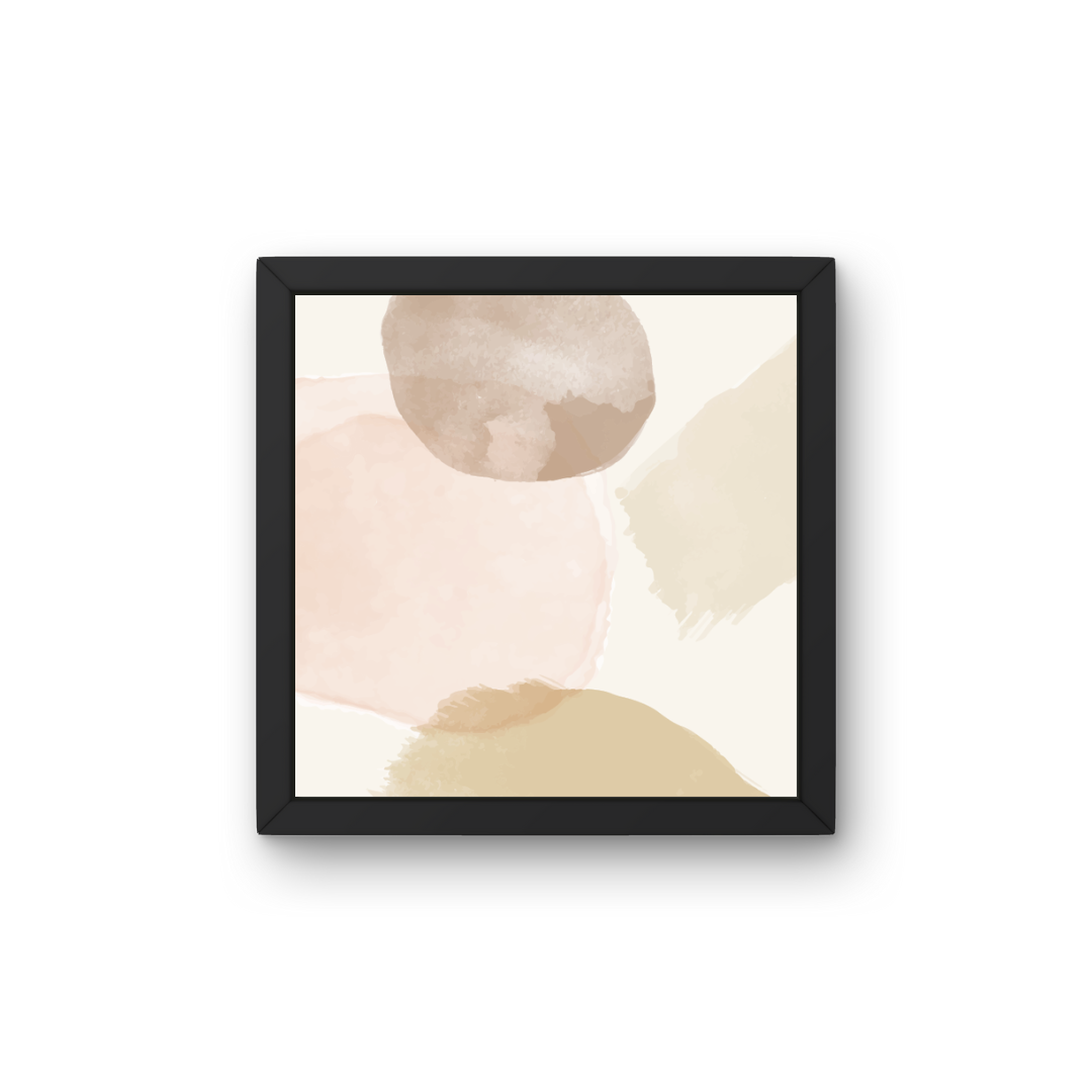 Abstrakt No. 4 - Plakat inkl. Ramme