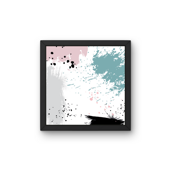 Abstrakt No. 1 - Plakat inkl. Ramme