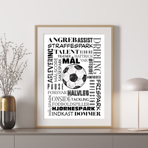 Fodbold Citatplakat