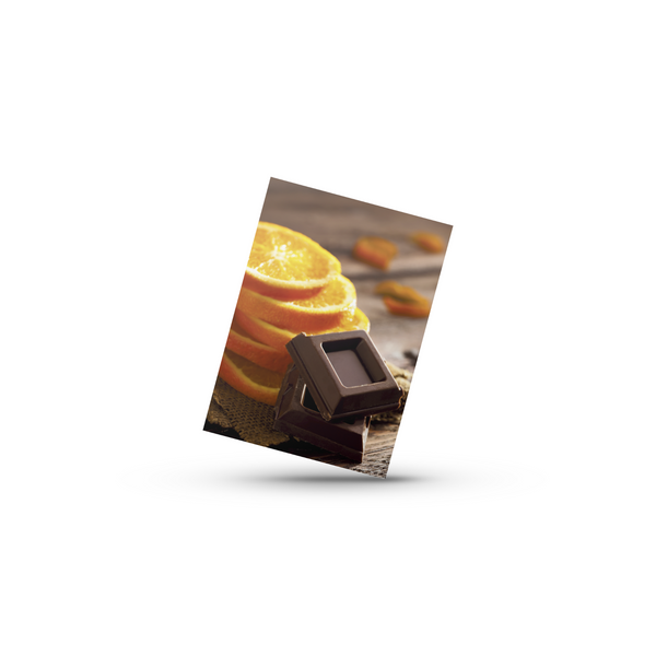 Chokolade & Appelsin - Minikort