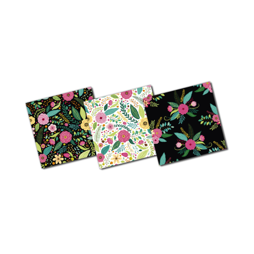 Blomster - Kortpakke No3 (3stk)