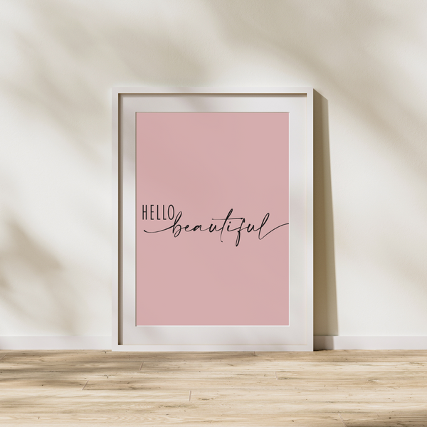 Hello Beautiful - Plakat