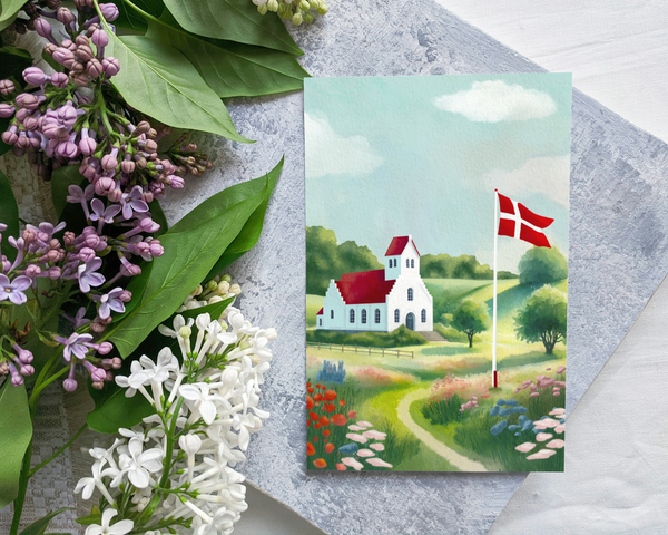 Kirkelige sommer fornemmelser - Kort til kirke begivenheder