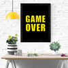 Game Over - Gul  (Plakat)