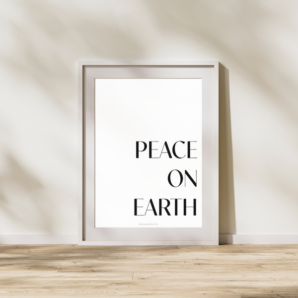 Peace on earth - Plakat