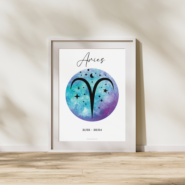Aries Plakat - Galaxy