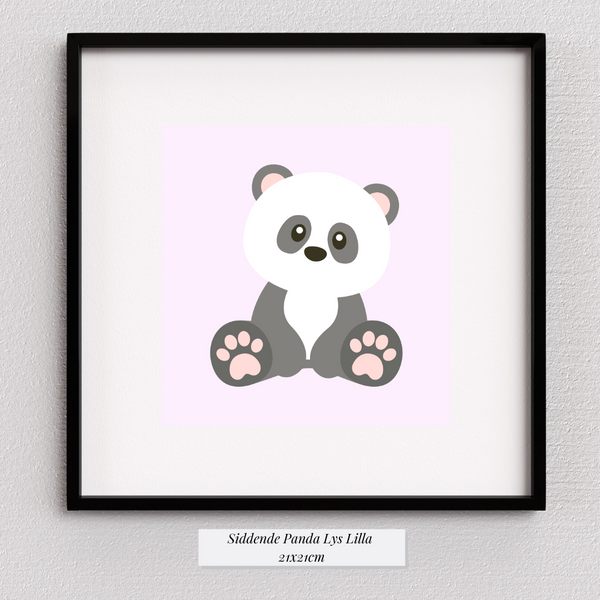 Cute Panda Lyselilla
