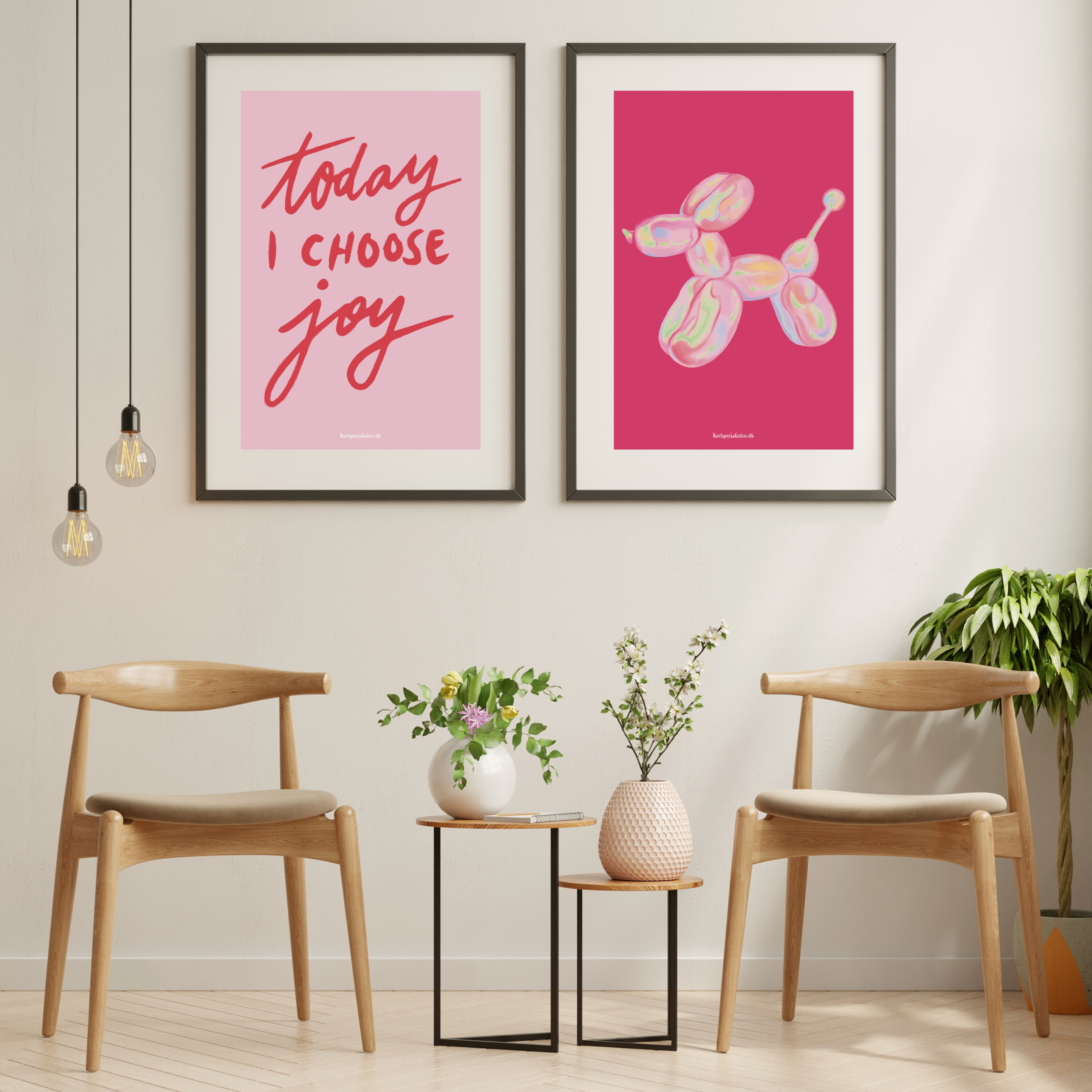 Ballondyr Hund - Plakat