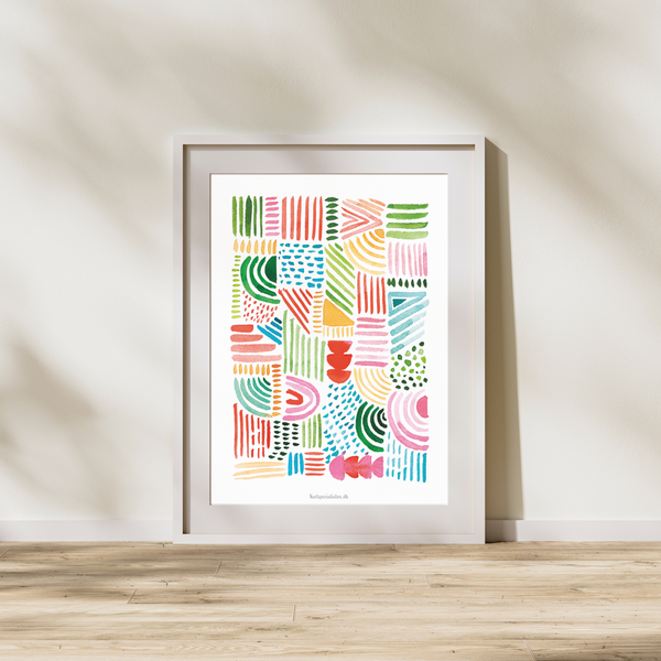 Abstract Colourful - Plakat