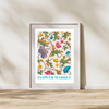Flower Market - 3  (Plakat)